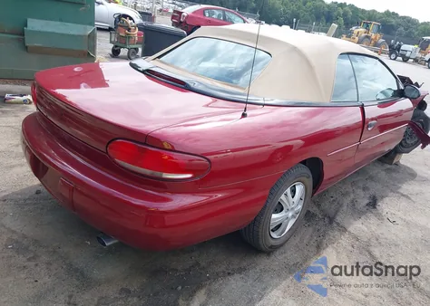 1996 Chrysler Sebring Jx from USA, damaged, VIN 3C3EL45H8TT278000